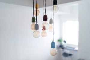Photo Glass Ceiling Lamp