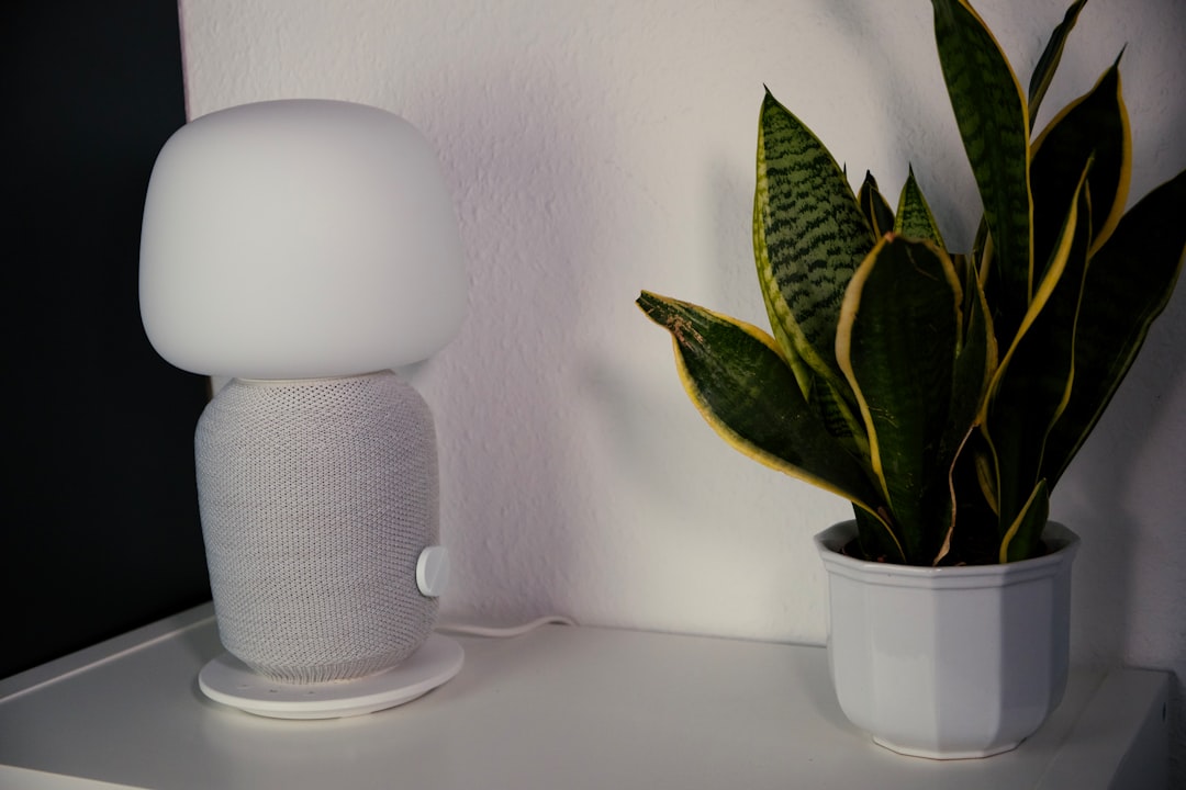 Photo ceramic bedside lamp